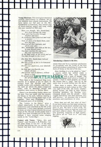 (6866) Dr S L Henderson Smith Yorkshire Doctor Huddersfield - 1979 Small Article