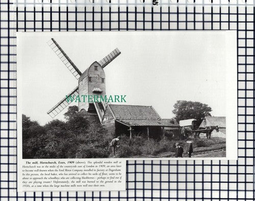 (7855) Hornchurch Essex Mill - 1980s Cutting