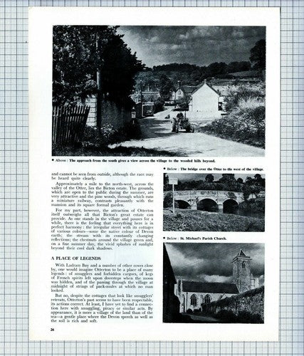 (6248) Otterton Devon David Bowen - 1969 Article