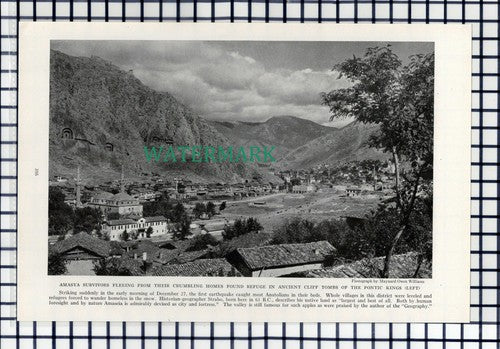 (8074) Amasya Amaseia - 1940 Book Print