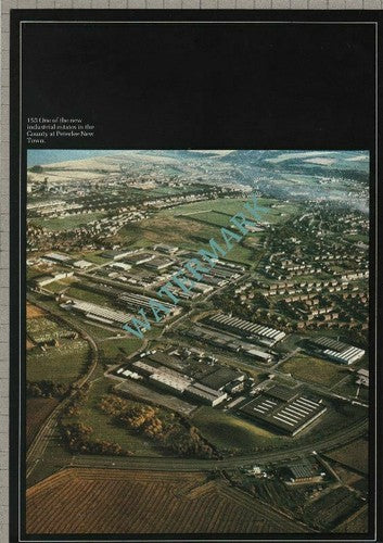 Fluorspar Mining In Weardale / Peterlee County Durham - Cutting / Print