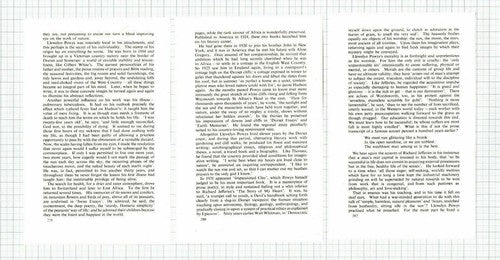 (5929) Llewelyn Powys Author Gabriel Seal - 1957 SMALL Article