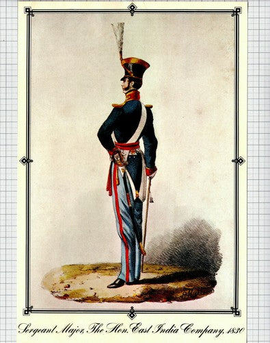 Sergeant Major The Hon East India Company - Book / Magazine Print