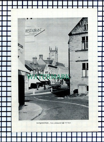(8087) East Grinstead Sussex - 1953 Cutting