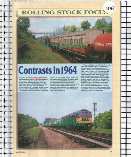 Chipman Chemical Company Train - 1996 Clipping