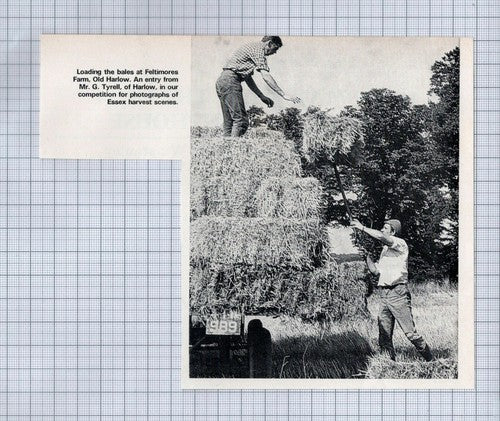 Feltimores Farm Old Harlow Essex G Tyrell - 1972 Clipping