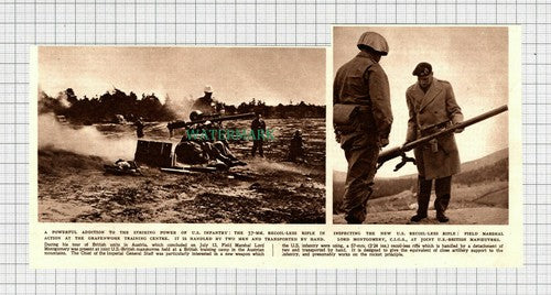 C2832) Grafenwohr Training Centre Lord Montgomery - 1948 Clip