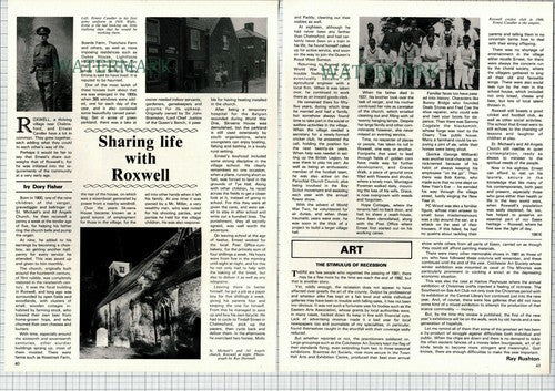 Roxwell Essex Ernest Candler -1982 Article