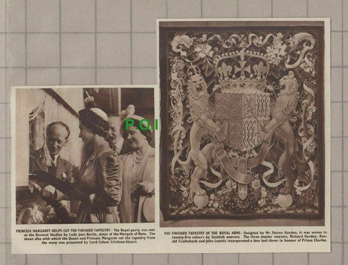 Dovecot Studios Steven Gooden Crichton-Stuart John Louttit - 1950 Clipping