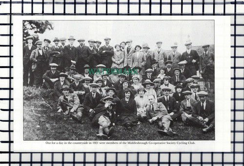 C7277) Middlesbrough Co-operative Society Cycling Club - Cutting