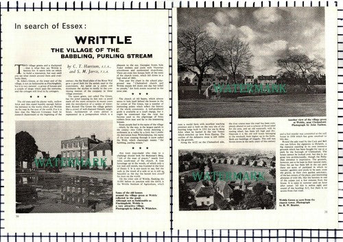 (8385) Writtle Essex - 1967 Article