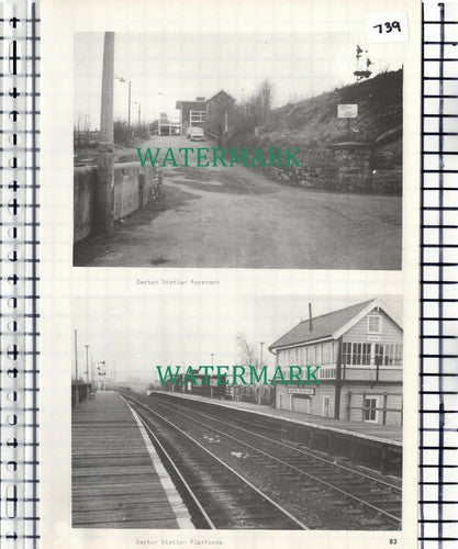 Darton Railway Station - 1979 Cutting