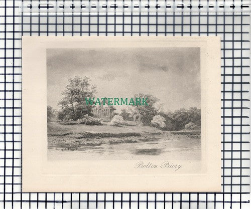 Bolton Priory - c.1900 Print