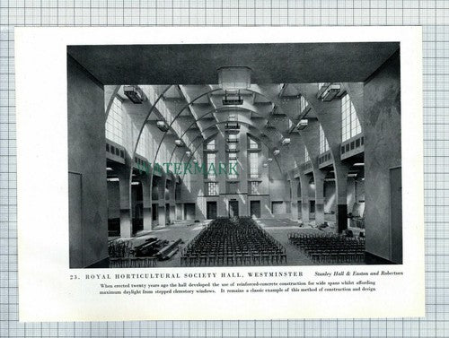 (8678) Royal Institute British Architects Horticultural Hall Westminster c.1945