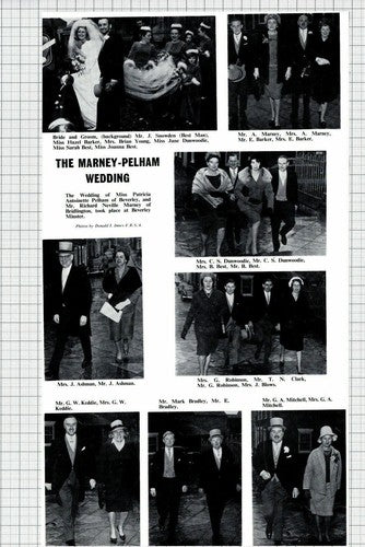 Patricia Pelham Richard Marney Beverley Yorkshire Dunwoodie Keddie -1966 Cutting