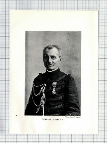 General Manoury WW1 World War One - c.1920s Book Print