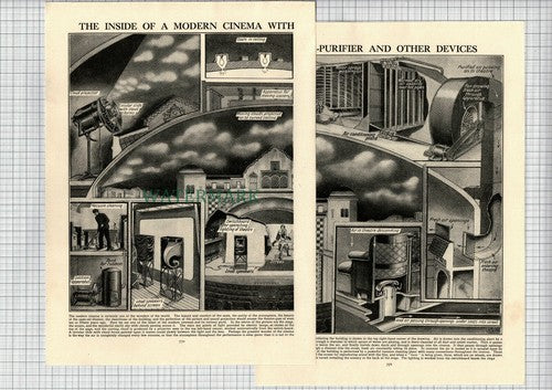 (8569) Cinema Air Purifying - c.1950s 2-Part Cutting