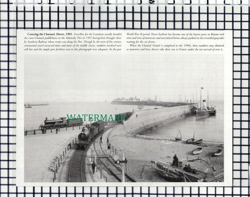 (7530) Admiralty Pier Dover - 1980s Cutting
