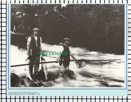 (7391) Bob McGuffog & Bob Webster Fishing Kirkcudbrightshire - Cutting