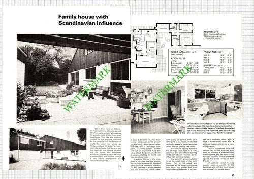Mr & Mrs HICKS Milford on Sea Hampshire - 1974 Article