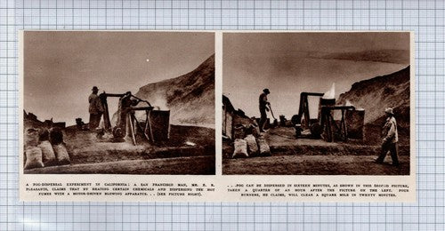 (5707) Mr E R Pleasants San Francisco Fog Dispersal - 1948 Clip