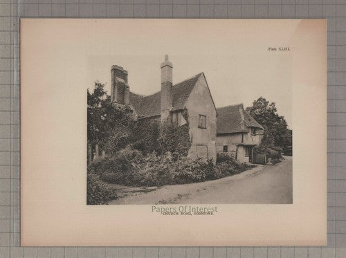 Church Road Godstone Surrey - c.1908 Print