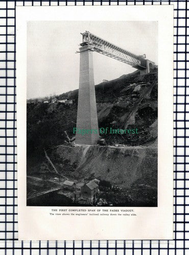 (7010) Fades Viaduct - 1950s Book Print