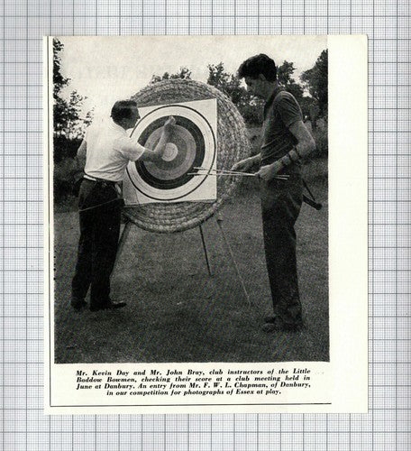 Little Baddow Bowmen Essex Kevin Day John Bray - 1965 Clipping