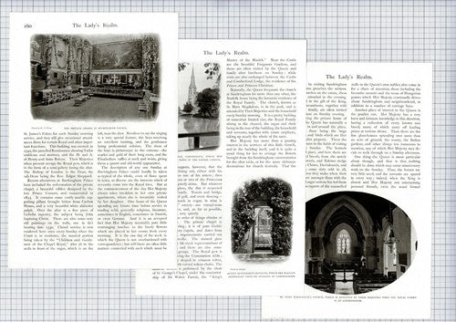 (6332) Queen Alexandra Royal Family Mary Spencer Warren - c.1905 Article