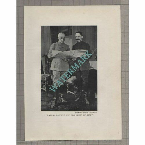 General Fayolle - c.1920s Print