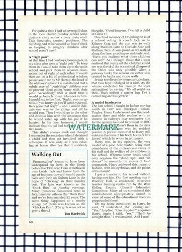 (6923) G Lathey Morley Teacher Blackgate School Tingley - 1992 Small Article