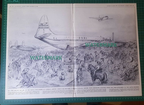 London Airport - 1953 Picture Article