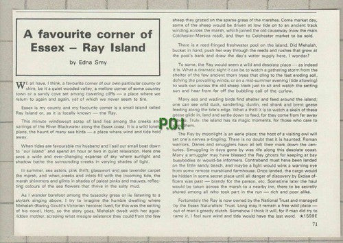 (C370) Ray Island Essex Edna Smy - 1979