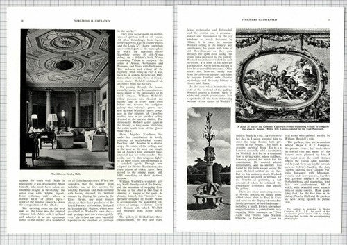 (6060) Newby Hall - 1951 Article