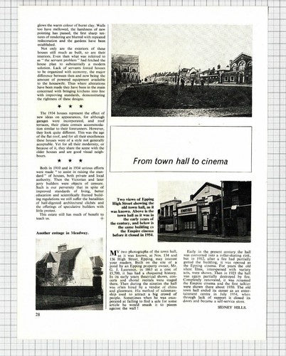 Gidea Park Meadway Heath Drive Romford Essex - 1969 Article