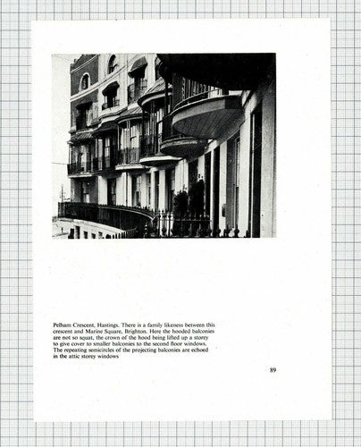 Havering Atte Bower Essex / Pelham Crescent Hastings - c.1940s Book Print
