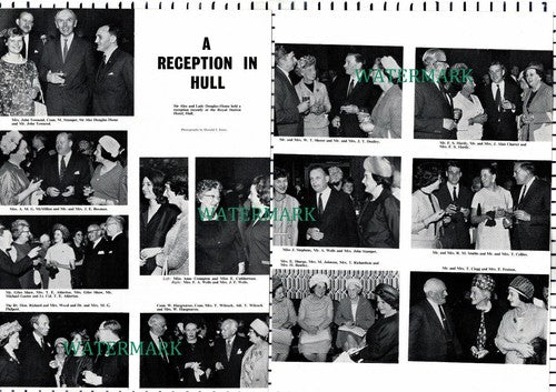 (8033) Sir Alec & Lady Douglas-Home Hull Bosman Fratson - 1965 2-Part Cutting