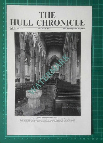 Holy Trinity Church Hull - 1966 Cutting