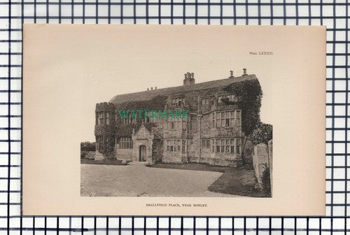 Smallfield Place Horley Surrey - c.1908 Print