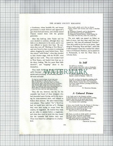 (6610) John Taylor Water Poet - 1954 Article