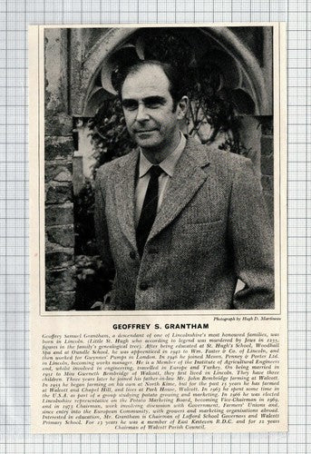 Geoffrey Samuel Grantham Lincoln Walcott - 1974 Cutting