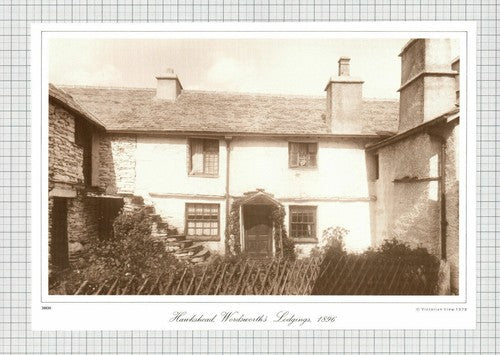 Hawkshead Cumbria William Wordsworth - Print