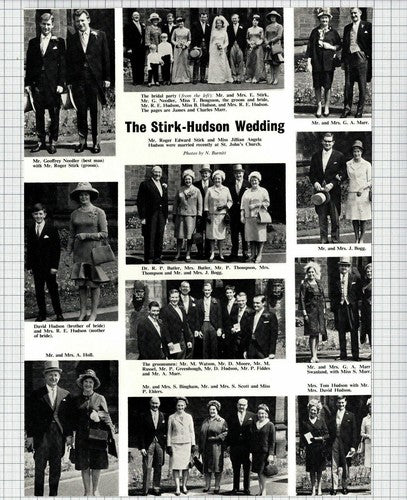 Wetherby Yorkshire / Roger Stirk Jillian Hudson Wedding - 1966 Cutting