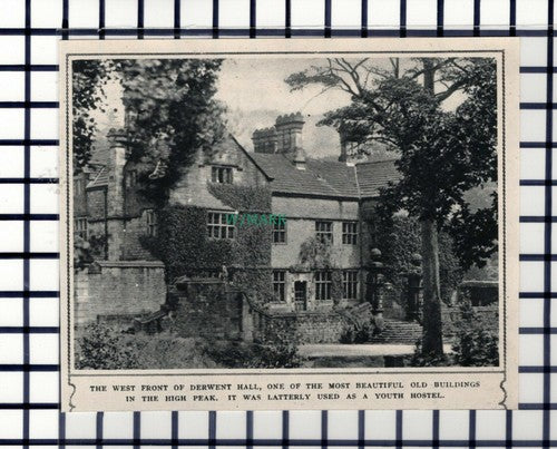 C6139) Derwent Hall ~ 1945 Cutting