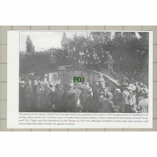 (C88) Guildford World War One Tank Presentation - Cutting