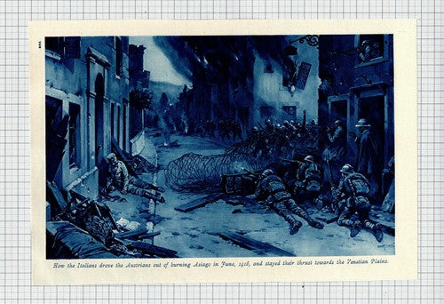 (6279) Asiago Italy Italians Fight Austrians World War One - 1916 Clip