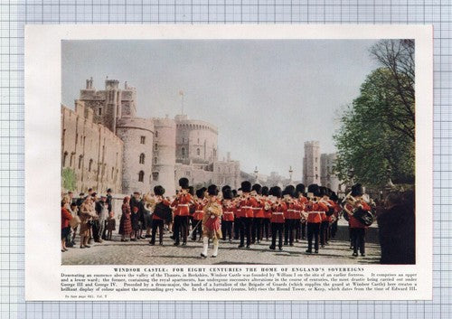 (5744) Windsor Castle - c.1960s Clip