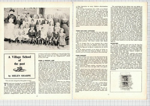 Benniworth National School Lincolnshire - 1974 Article / Print