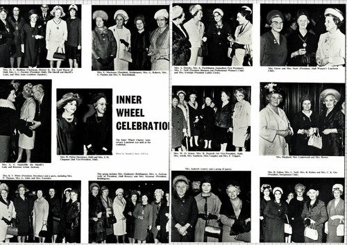 Inner Wheel Charter Anniversary Lunch Hull Mackman Haddacks Dagwell 1966 Cutting