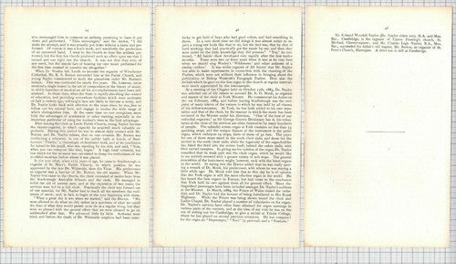 (6079) John Naylor Scarborough Yorkshire - 1901 Article